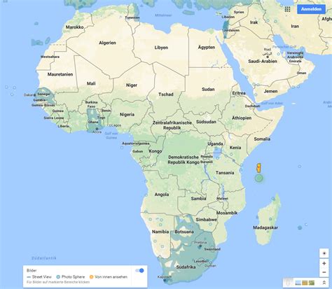 afrika google maps.